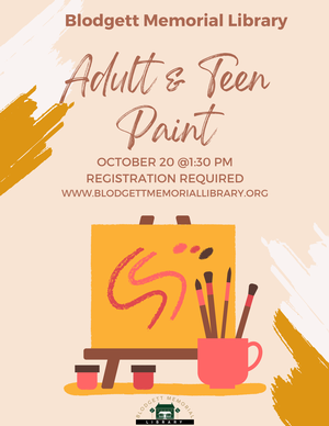 Adult and Teen Paint Adult and Teen Paint